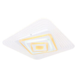 Luminosa Lighting Luminosa Jocelyn Sqaure Integrated Led Semi Flush Ceiling Light White Led Dimmable 3000-6500K Remote Control Tuya Smart - thumbnail 6