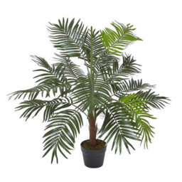 Oypla Artificial Palm Tree Plant 100Cm Indoor Outdoor Decoration - thumbnail 1
