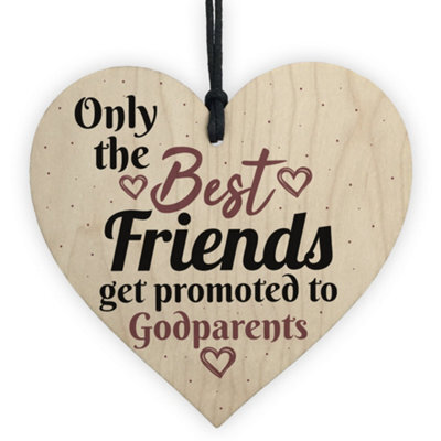 Red Ocean Handmade Best Friend Gift Godparent Asking Gift For Christening Special Keepsake - image 1