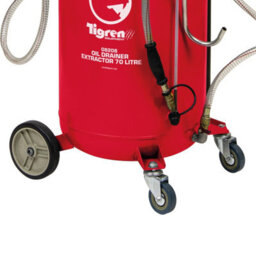 SIP Tigren 70Ltr Suction Oil Drainer - L65 X W60 X H115 Cm - thumbnail 4