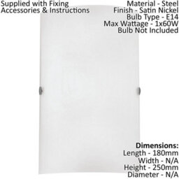 Satin Nickel Ceiling Pendant Light With Matching Wall Sconces - Modern Triple Lamp Set - thumbnail 3