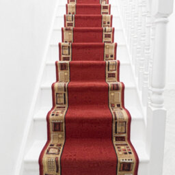 Jena Stair Runner - Hardwearing, Non-Slip & Durable Carpet For Stairs & Staircases, Multiple Lengths - thumbnail 3