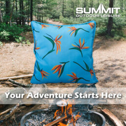 Scatter Cushion Birds Of Paradise Design Piping Edge Soft 45Cm X 45Cm Blue X 1 - thumbnail 5