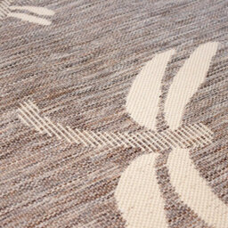 Natural Outdoor Rug, Animal Bordered Stain-Resistant Rug For Patio Decks Garden, Modern Outdoor Area Rug-60Cm X 120Cm - thumbnail 2