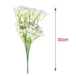 16 Pack Artificial Gypsophila Flowers Breath Silk Bouquet For Wedding Decor - thumbnail 2