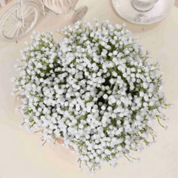 16 Pack Artificial Gypsophila Flowers Breath Silk Bouquet For Wedding Decor - thumbnail 3