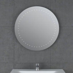 Plum&clay Comet Battery Powered Round Led Mirror (W)60Cm (H)60Cm - thumbnail 2