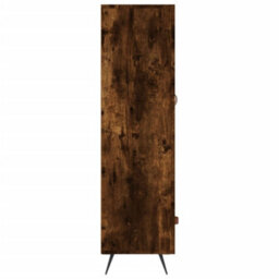 Berkfield Highboard Smoked Oak 69.5X31X115 Cm Engineered Wood - thumbnail 7