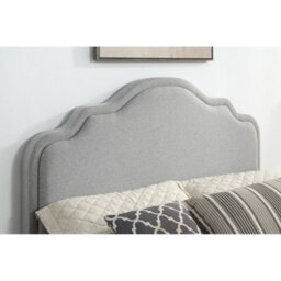 Home Treats Double Ottoman Bed With Hybrid Mattress High Headboard Storage Bed Grey - thumbnail 4