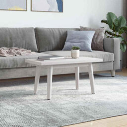 Berkfield Durable Table Top White 80X40X2.5 Cm Solid Wood Pine Rectangular