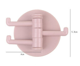 Kitchen Hook, Creative Wall Hook, Adhesive Self-Adhesive Hook, No-Drill Hook, Bathroom Hook (5 Pieces) - thumbnail 4