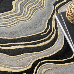 Prismatic Prs31 Charcoal Grey Wool Rug By Nourison-236Cm X 297Cm - thumbnail 9