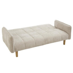 Home Detail Bergamot Clic-Clac Sofa Bed, Beige Chenille - thumbnail 4