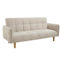 Home Detail Bergamot Clic-Clac Sofa Bed, Beige Chenille - thumbnail 3