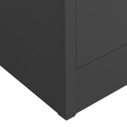 Berkfield Durable Office Cabinet Anthracite 90X40X180 Cm Steel - thumbnail 7
