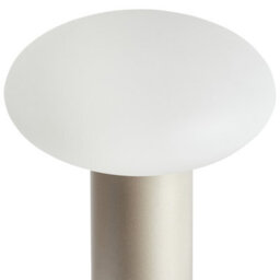 Wyld And Coco Novalux Gold Wireless Led Mushroom Table Lamp, Dimmable Touch-Control, Battery-Powered, 15Cm X 25Cm - thumbnail 4