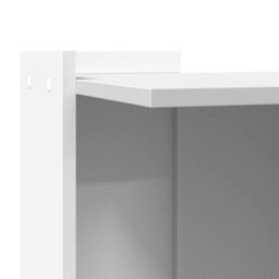 Walplus White Cat Litter Box Enclosure 53X53X51 Cm Engineered Wood - thumbnail 7