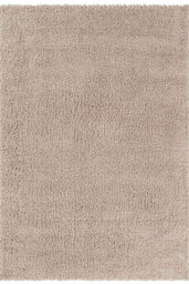 Ainsley Plain Living Room Shaggy Area Rug Modern Soft Pile Polyester Rug Light Beige 160 X 230 Cm (Rectangular) - thumbnail 2