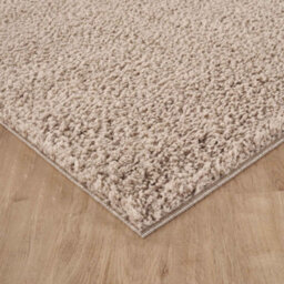 Ainsley Plain Living Room Shaggy Area Rug Modern Soft Pile Polyester Rug Light Beige 160 X 230 Cm (Rectangular) - thumbnail 6