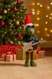 Marco Paul 35Cm Christmas Rock Dinosaur Decoration - thumbnail 5