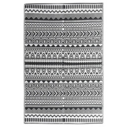 Walplus Outdoot Rugs For Garden Patios  Black 190X290 Cm Pp - thumbnail 2