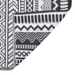 Walplus Outdoot Rugs For Garden Patios  Black 190X290 Cm Pp - thumbnail 4