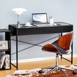 Computer Desk Wooden Pc Laptop Table Writing Workstation - thumbnail 6