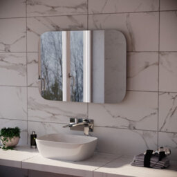 Nes Home Motion Sensor Bathroom Led Mirror Shaver Socket Demister 600 X 800mm - thumbnail 5