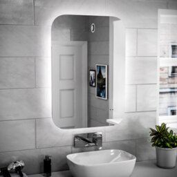 Nes Home Motion Sensor Bathroom Led Mirror Shaver Socket Demister 600 X 800mm - thumbnail 1