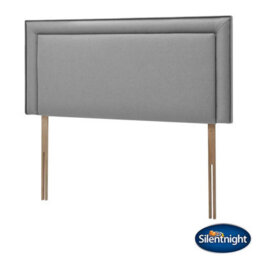 Xample Silentnight Malvern Fabric Headboard In Slate Grey Stylish Padded Panel Design Single, Double, King & Super King Sizes - thumbnail 1