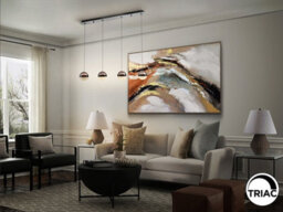 Luminosa Lighting Luminosa Orbes Bar Pendant Ceiling 4 Light Chrome Black Led 3000K - Uk Stock - thumbnail 2