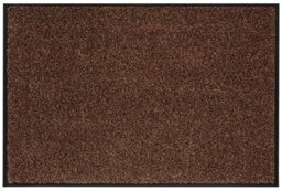 Washamat Brown Plain Heavy Duty Barrier Mat, 90Cm X 60Cm - thumbnail 1