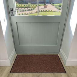 Washamat Brown Plain Heavy Duty Barrier Mat, 90Cm X 60Cm - thumbnail 2