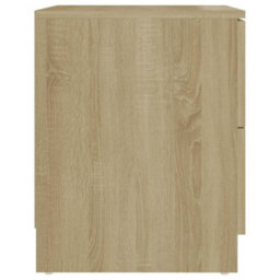 Berkfield Bedside Cabinets 2 Pcs Sonoma Oak 40X40X50 Cm Engineered Wood - thumbnail 5