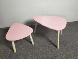 Aamen Set Of 2 Coffee End Tables, Nesting Tables, Sofa & Tea Tables, Tables For Home - thumbnail 2