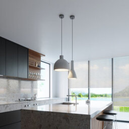 Sollux Lighting Empoli Concrete Grey 1 Light Classic Pendant Ceiling Light - thumbnail 7