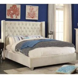 Stratus Interiors Admiral Wing Back Bed With Metal Studs - Doorstep Delivery Only Self Assembly - Single - Gas Lift - thumbnail 5