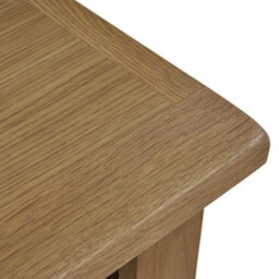 Broadway Oak 90Cm Corner Tv Unit - Fully Assembled By Roseland Furniture - thumbnail 6