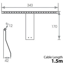 2-Pack Cool White Led Over Cabinet Lights With Driver Kit For Kitchen & Home Use - thumbnail 3