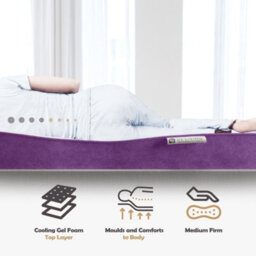 DS Living Reve Tanzanite Hybrid Gel-Flex Memory Foam Mattress - thumbnail 3