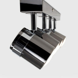 Valuelights Rosie Modern 4 Way Straight Bar Ceiling Spotlight Fitting Black Chrome Finish - thumbnail 7