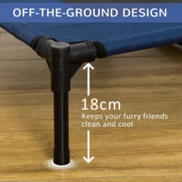 Pawhut Pet Raised Bed Dog Cat Hammock Puppy Large Cots Camping Portable Outdoor - thumbnail 8