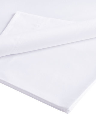 Bianca Fine Linens Bedroom Luxury 800 Thread Count Cotton Sateen Flat Sheet White - image 1