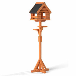 Fordwich Black Xl Deluxe Bird Table - thumbnail 2