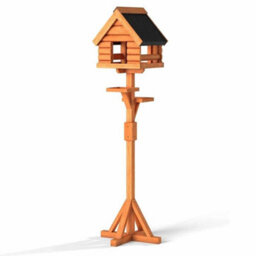 Fordwich Black Xl Deluxe Bird Table - thumbnail 3