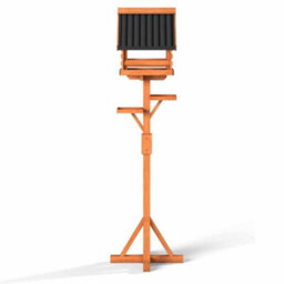 Fordwich Black Xl Deluxe Bird Table - thumbnail 4
