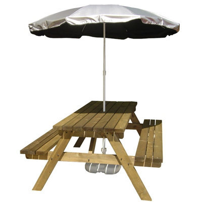 Umbrella Heaven Silverback Uv Protective Garden And Beach Parasol - image 1
