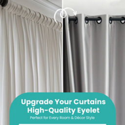 Neel Blue 42mm Platic Eyelets, Bronze Grommet Rings For Curtains & Drapes, Backdrop, 10Pcs - thumbnail 7