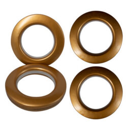 Neel Blue 42mm Platic Eyelets, Bronze Grommet Rings For Curtains & Drapes, Backdrop, 10Pcs
