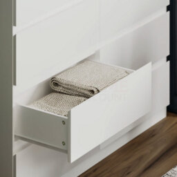 Lassic Vida Designs Denver White 8 Drawer Chest (H)955mm (W)1200mm (D)400mm - thumbnail 6
